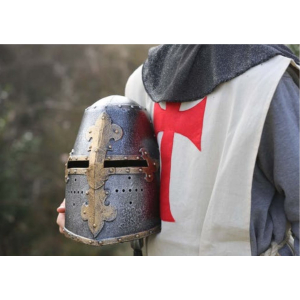 Helm met vast vizier - Kalid Medieval